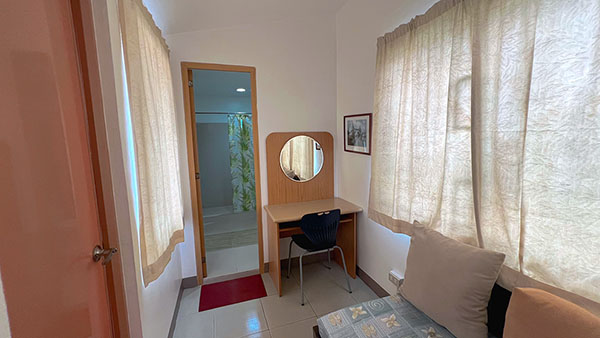 Room size: 1.8 x 3.3 meters. <br>The use of Air Conditioner is PHP 300.00 per hour.